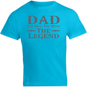 Dad Man Myth Legend - Unisex Tee - Graphic Tees Australia
