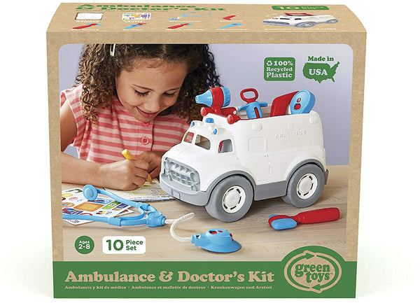 green toys ambulance