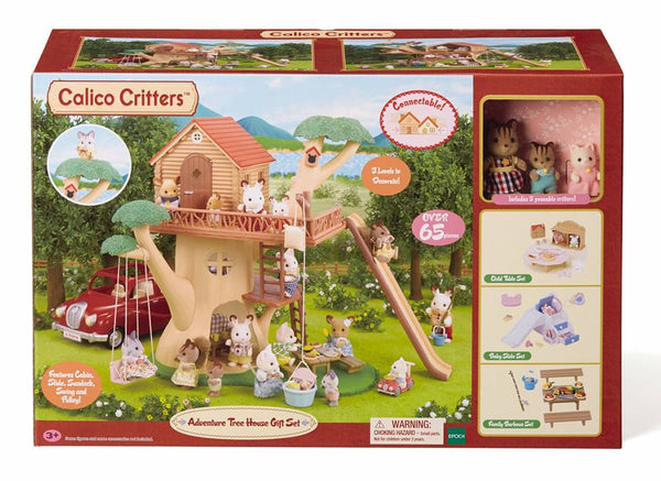 calico critters adventure tree house bonus gift set