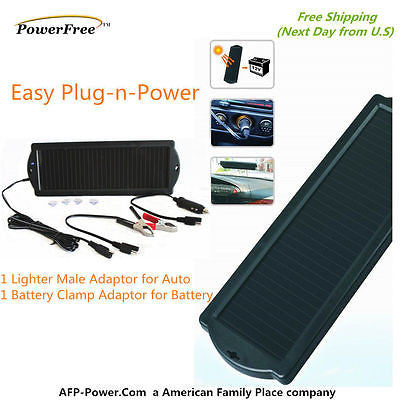 Solar Trickle Charger Car Auto Boat Mower Marine ATV Jet 12V Battery M –  AFP Power