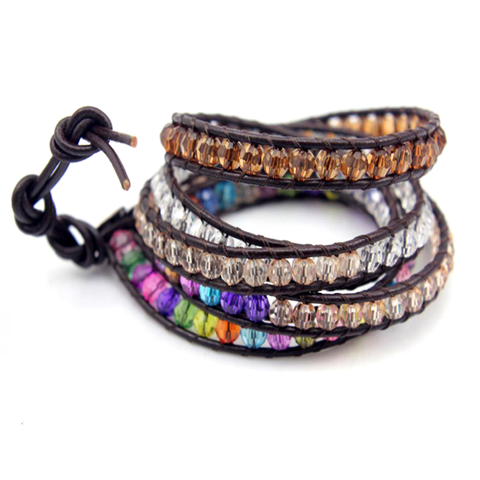 Rainbow Desert Wrap Bracelet