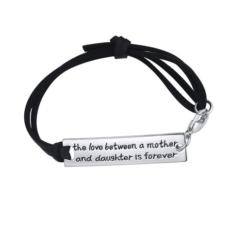 The Love Between a Mother and Daughter is Forever - Strap Bracelet ...