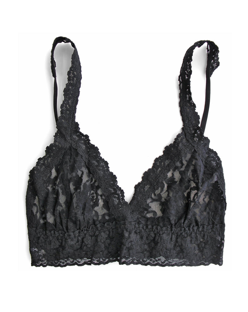 Signature Lace Crossover Bralette – Beestung Lingerie