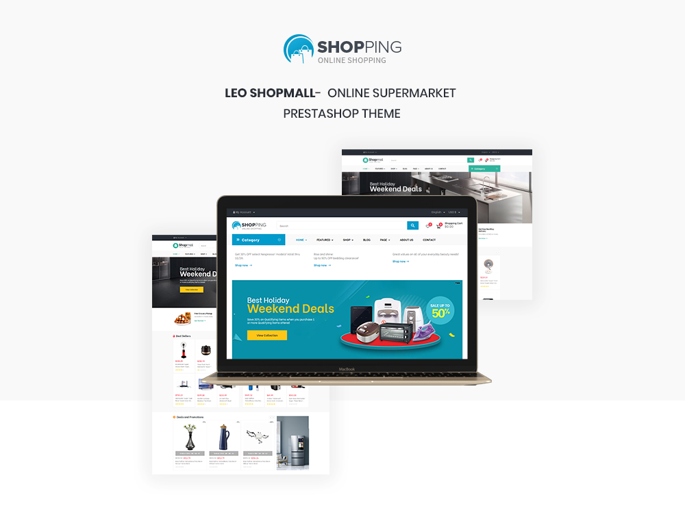 Leo ShopMall-  Online Supermarket PrestaShop Theme