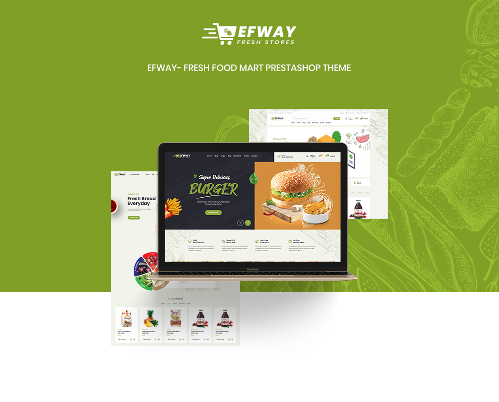 Efway - Food Store eCommerce Prestashop Theme