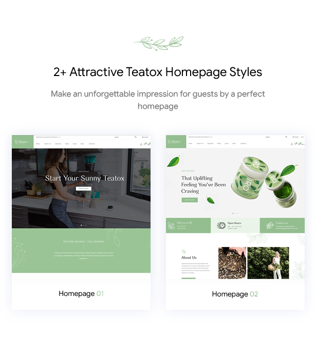 Leo Slimtea- Natural And Organic Tea Store Prestashop Theme