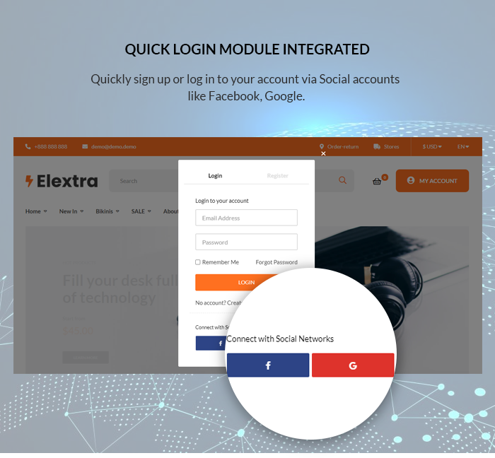 Elextron - Multipurpose Prestashop Electronics Theme