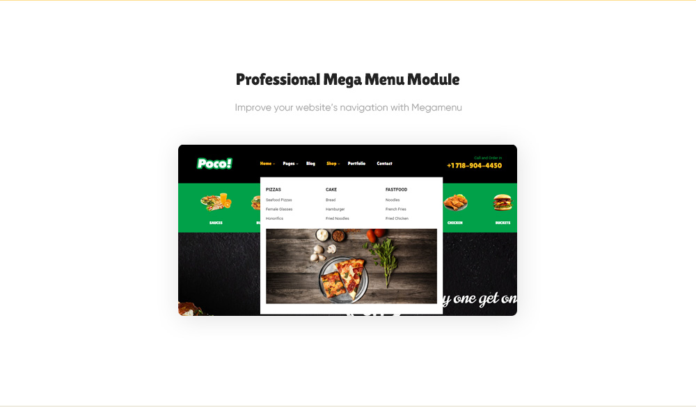 Leo Poco Fastfood Restaurant Prestashop Theme