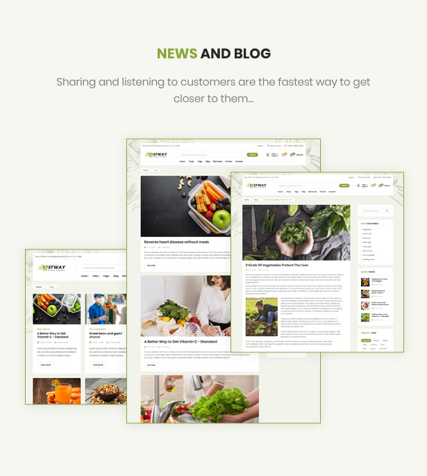 Efway - Food Store eCommerce Prestashop Theme