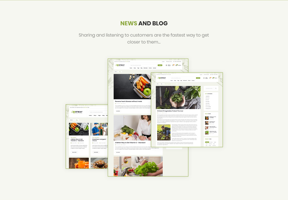 Efway - Food Store eCommerce Prestashop Theme