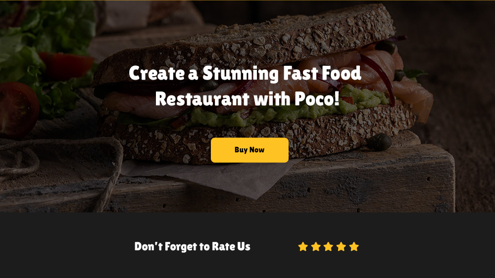 Leo Poco Fastfood Restaurant Prestashop Theme