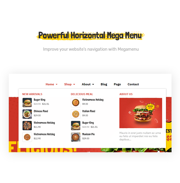 Leo Foodo - Fastfood & Restaurant Prestashop Theme