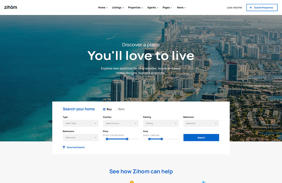 Leo Zihom Prestashop Real Estate Theme