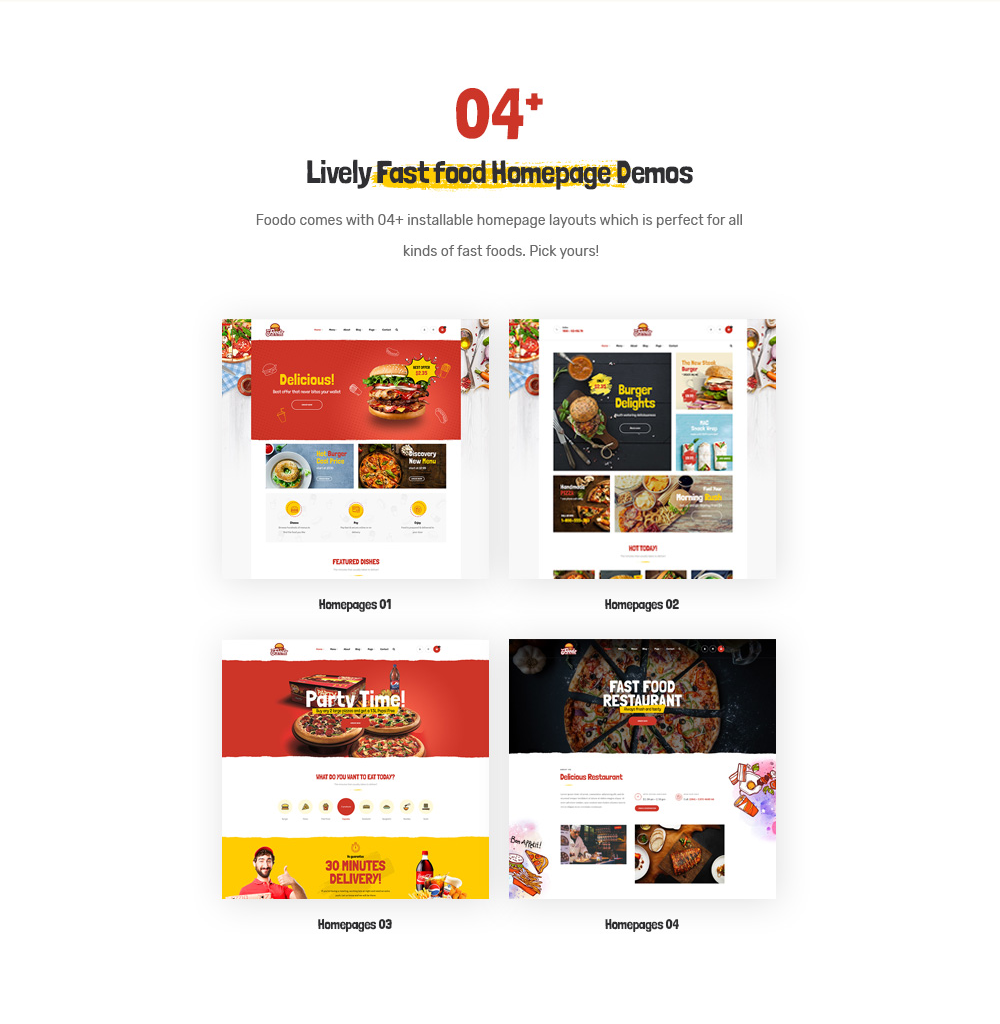 Leo Foodo - Fastfood & Restaurant Prestashop Theme