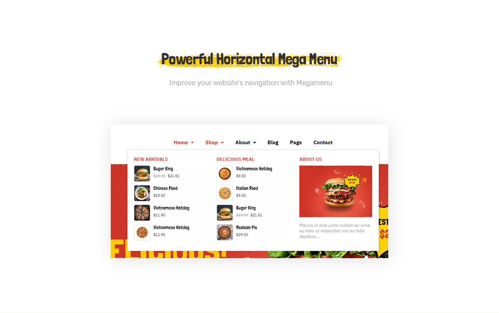 Leo Foodo - Fastfood & Restaurant Prestashop Theme