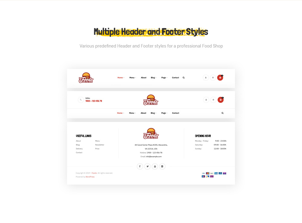 Leo Foodo - Fastfood & Restaurant Prestashop Theme