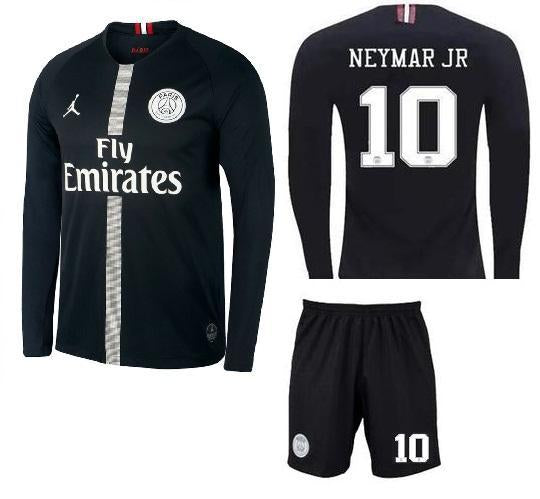 psg black jersey full sleeve