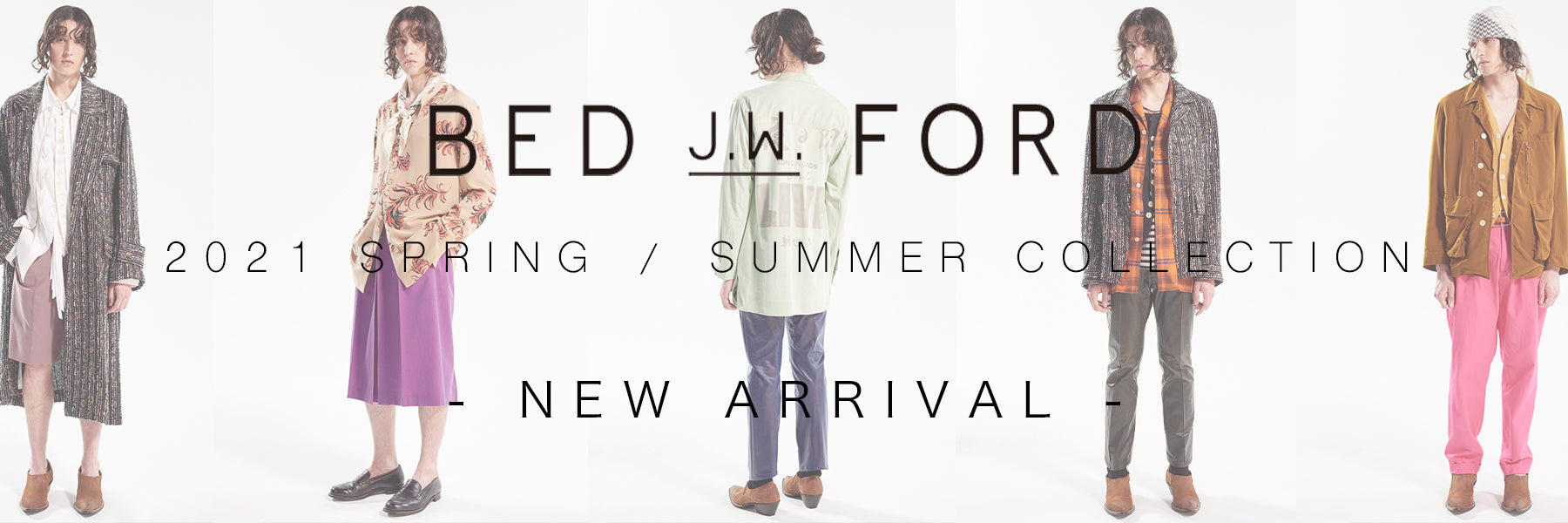 New Arrival Bed J W Ford ベッドフォード 21春夏新作入荷のお知らせ Anchor