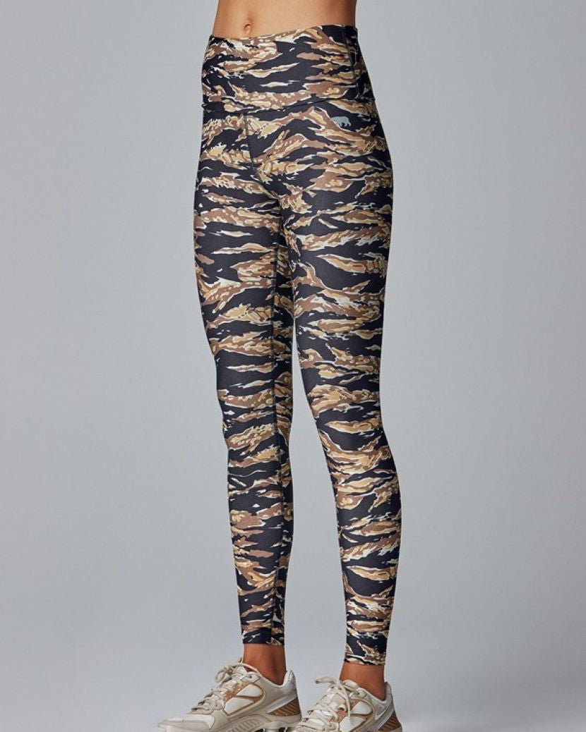 Women Activewear Tights. Running Bare Fight Club Leggings.