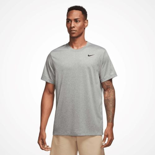 Nike Mens Dri-FIT Legend Reset Tee Tumbled Grey/Flat Silver/Black ...