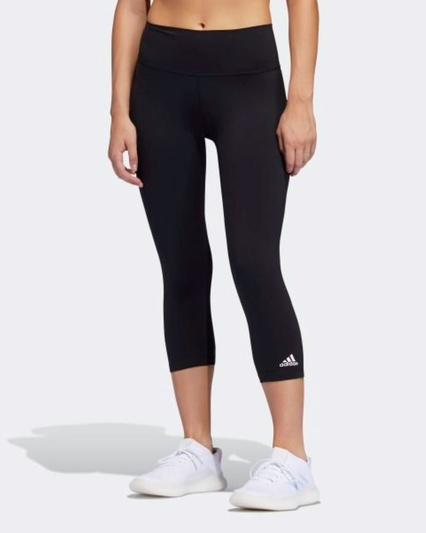 adidas Womens Optime Stash Pocket 7/8 Tights