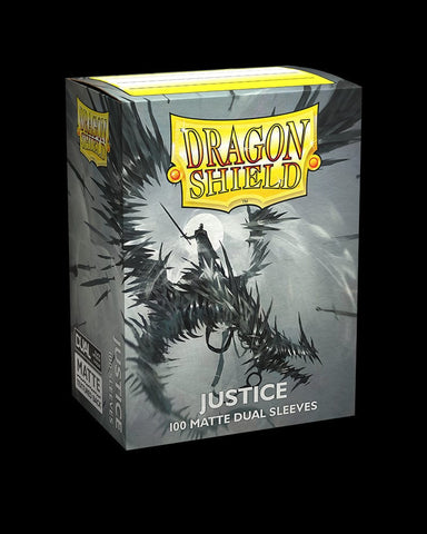 Dragon Shield: Matte Sleeves - Jet (100) - Modern Games