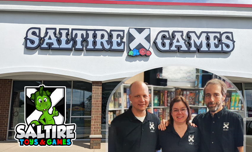 Saltire Toys & Games, Indianapolis Gaming and Toy shop