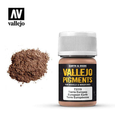 Vallejo Brown Earth Texture Paint 200ml Images at Mighty Ape Australia