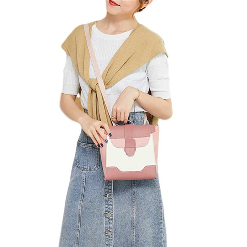 Fashion Lightweight Small PU Leather Backpack