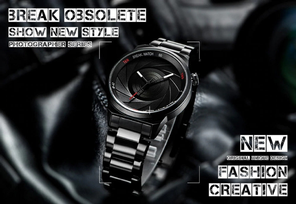 BREAK T25 Photographer Series Luxury Quartz Watch