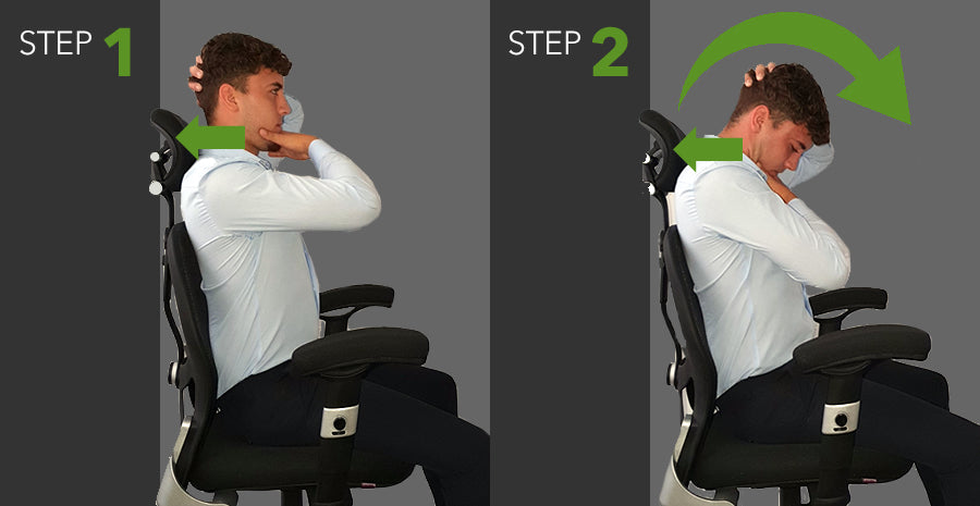 Chin Tuck Suboccipital Neck Stretch