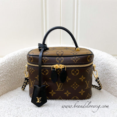 Louis Vuitton Petite Malle Souple Monogram Canvas Black GHW (New Versi