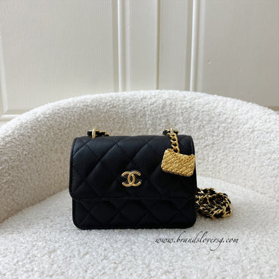 CHANEL 22K Dark Beige Caviar Small Coco First Microchipped Gold Hardwa –  AYAINLOVE CURATED LUXURIES