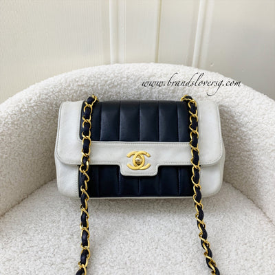 Chanel Vintage Maxi CC Logo in Black Lambskin and 24K GHW – Brands