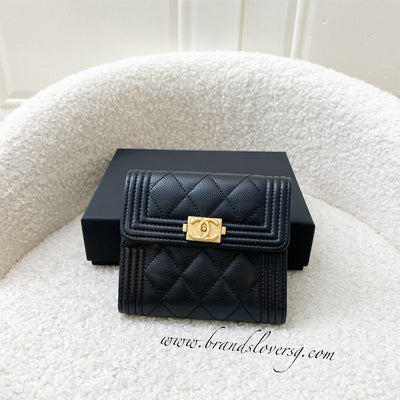 CHANEL Quilted Caviar Classic Flap Wallet-ON LAYAWAY - More Than