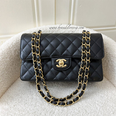 Chanel Top Handle Mini Rectangle Flap in 21S Black Caviar Aged GHW – Brands  Lover
