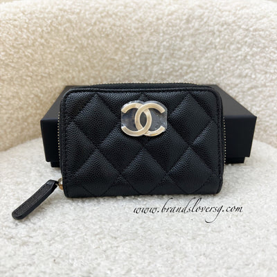 Chanel Small O-Case / Pouch in Black Caviar and LGHW – Brands Lover