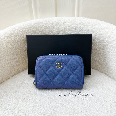 Chanel Zip Coin Purse Pink 21S - Designer WishBags