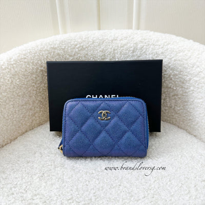 Chanel - Classic Grained Calfskin Zipped Coin Purse