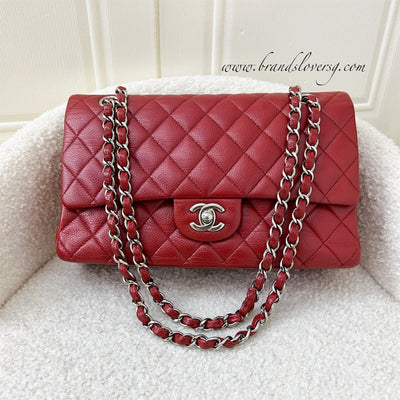 Chanel Timeless Clutch with Chain in Dark Rose Pink Caviar RHW – Brands  Lover