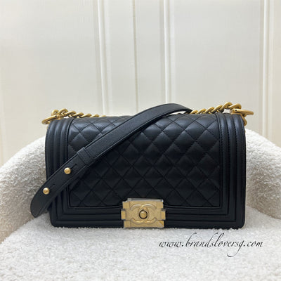 Chanel 22A Twist Your Buttons Small Flap in Black Caviar and AGHW – Brands  Lover