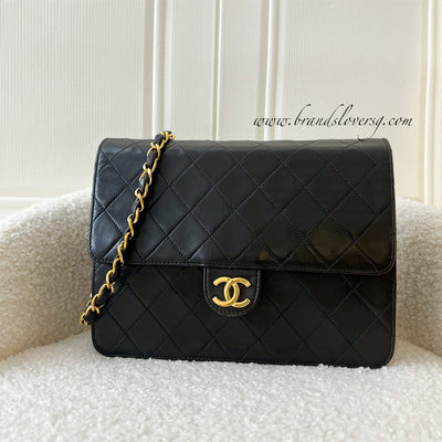 Chanel Medium Diana Flap in Black Lambskin and 24K GHW – Brands Lover