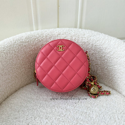Chanel 22C Zip Around Mini Vanity with Chain in Pink Caviar LGHW – Brands  Lover