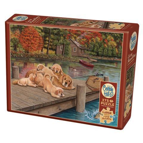 Lazy Day on the Dock Puzzle-Jigsaw Puzzles-Balderson Village Cheese