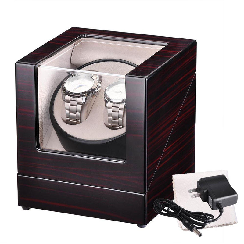wood wooden automatic watch winder display