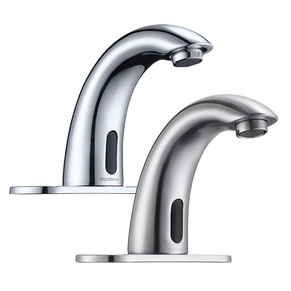 Thediyoutlet Auto Sensor Touchless Bathroom Lavatory Faucet Finish