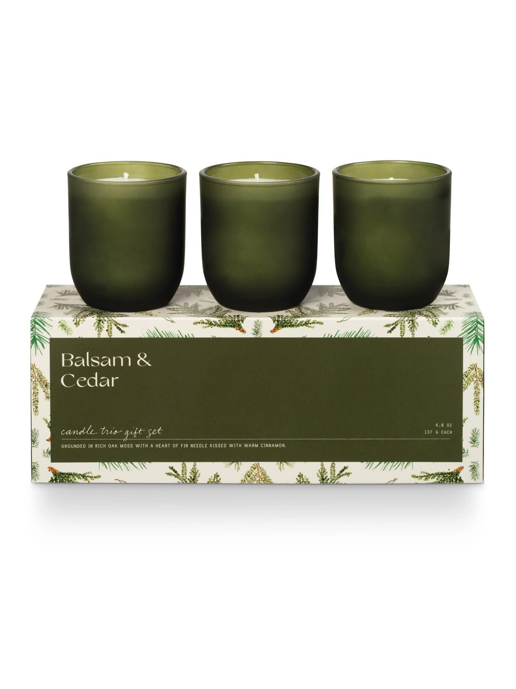 Balsam and Cedar Statement Candle – Meredith Jaye / M and Em's