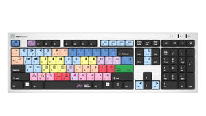 LogicKeyboard Avid NewsCutter PC Slim Line US  LKBU-NEWSC-AJPU-US (Build to order) - Ask Ergo Works - Avid Keyboard