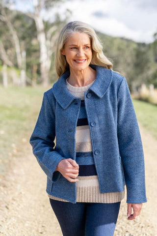 Audrey Collar Jacket | See Saw Stockist | Newcastle NSW | Zebra Finch Style