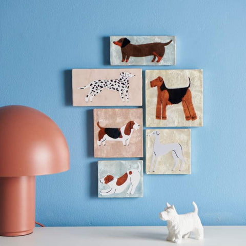 Dog Wall Art by Jones and Co